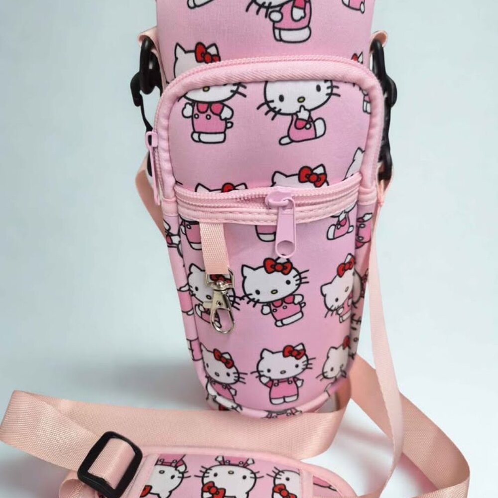 Hello Kitty water bottle holder / carrier 💕